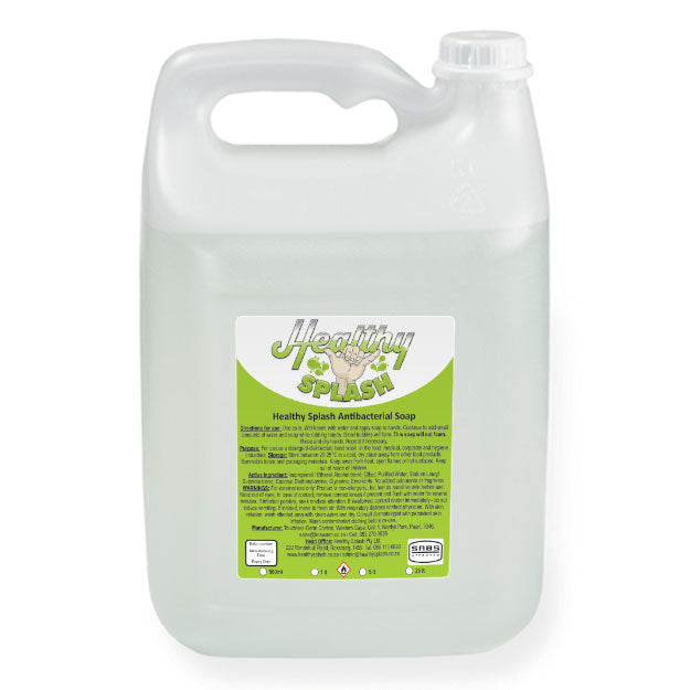 Healthy Splash 5 L antibacterial hand soap bulk refill