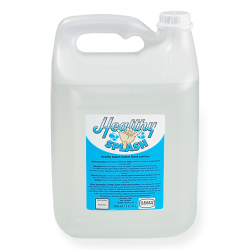 Healthy Splash 5 L bulk hand sanitiser container