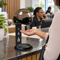 Black Touchless Tabletop Dispenser Bundle