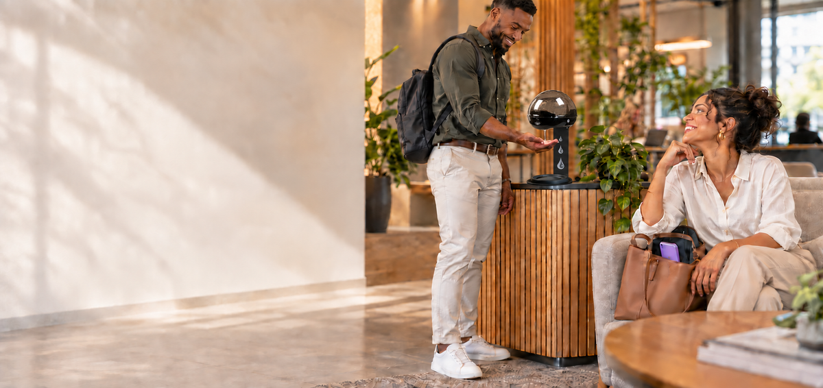 More than sanitiser. Care wherever people connect.