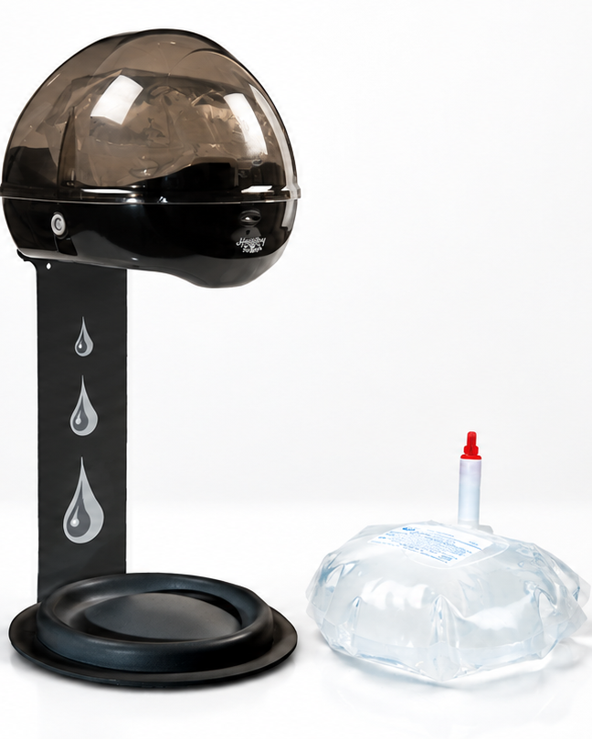 Healthy Splash dispenser and compatible refill products